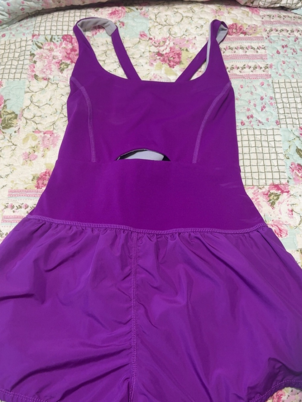 Free People Purple Romper